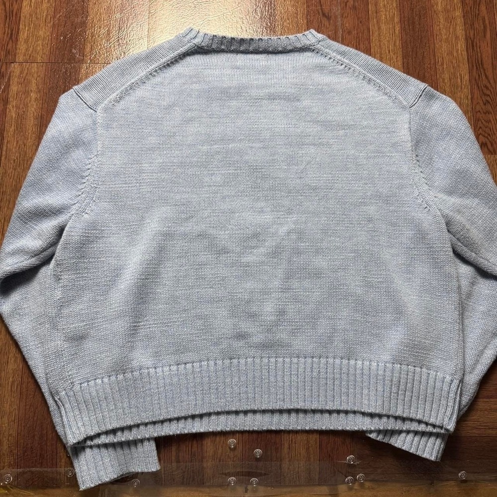 Polo Ralph Lauren Vtg Women's Polo Bear Crew Sweater Large - Picture 2 of 8